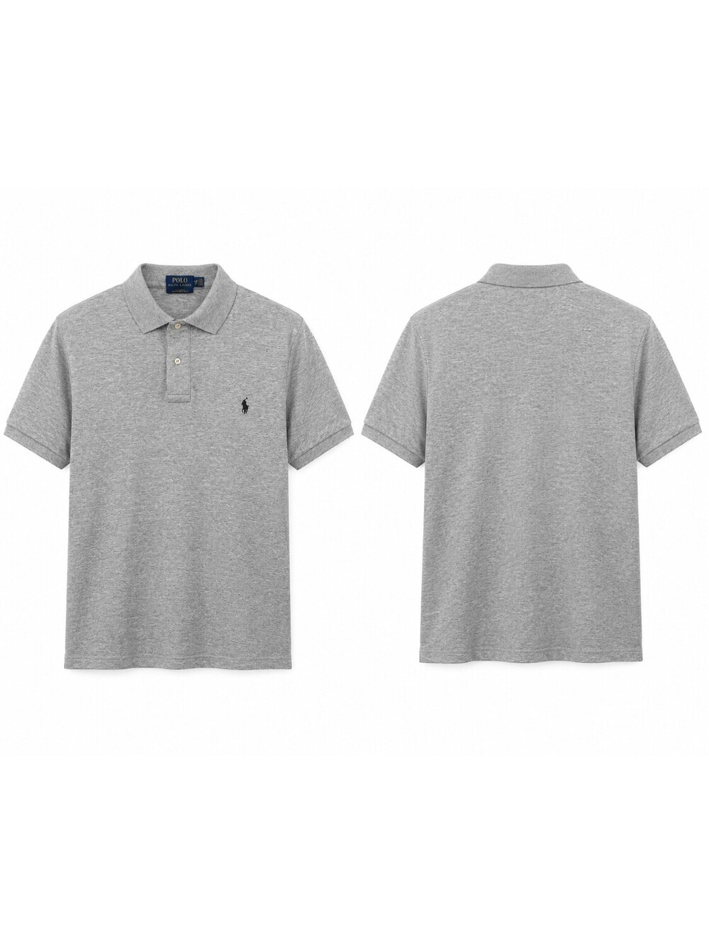 Polo Ralph Lauren Men's Gray Classic Fit Polo Shirt Size 3XB